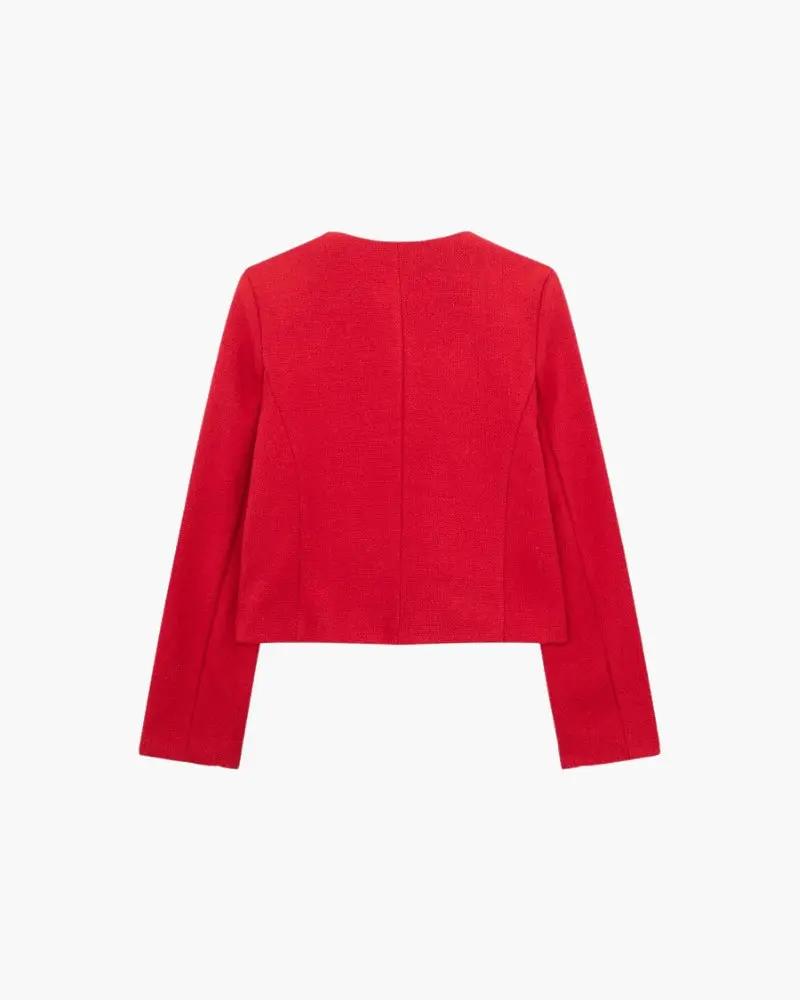 Savile Crop Blazer Old Money Women