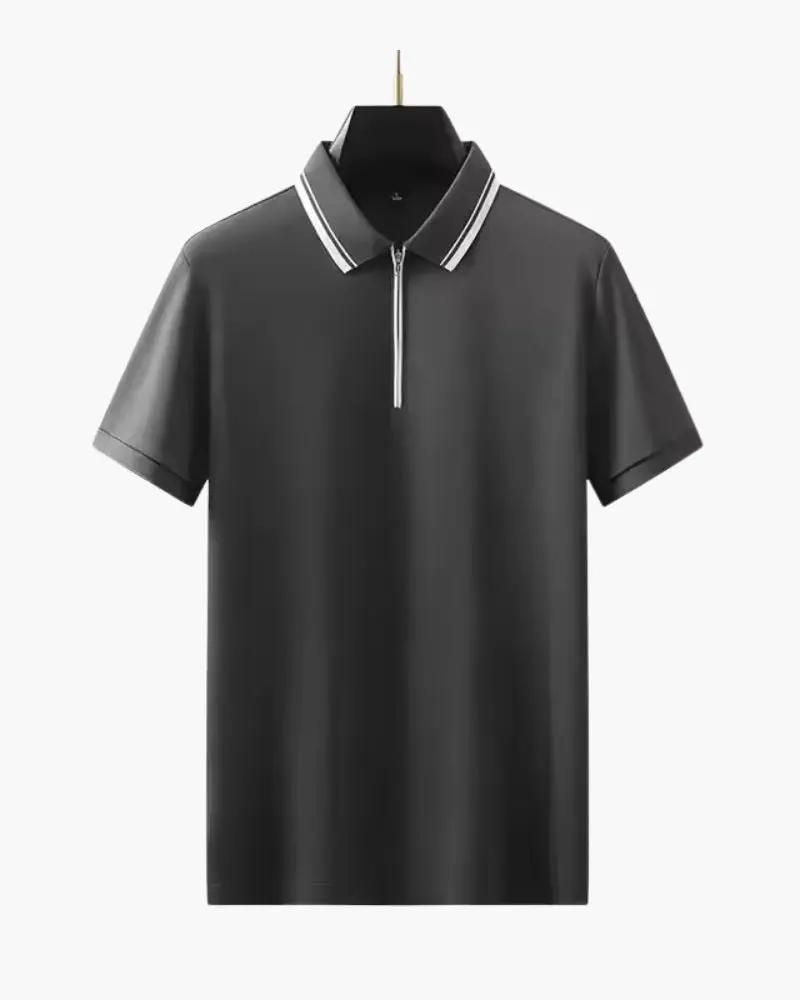 Ridgeway Zip Polo Old Money