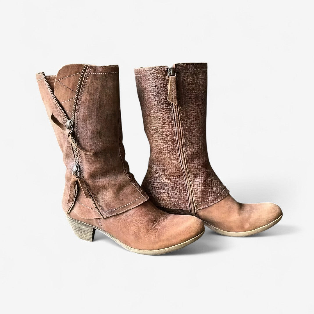Amparo | Bottes en cuir d'automne