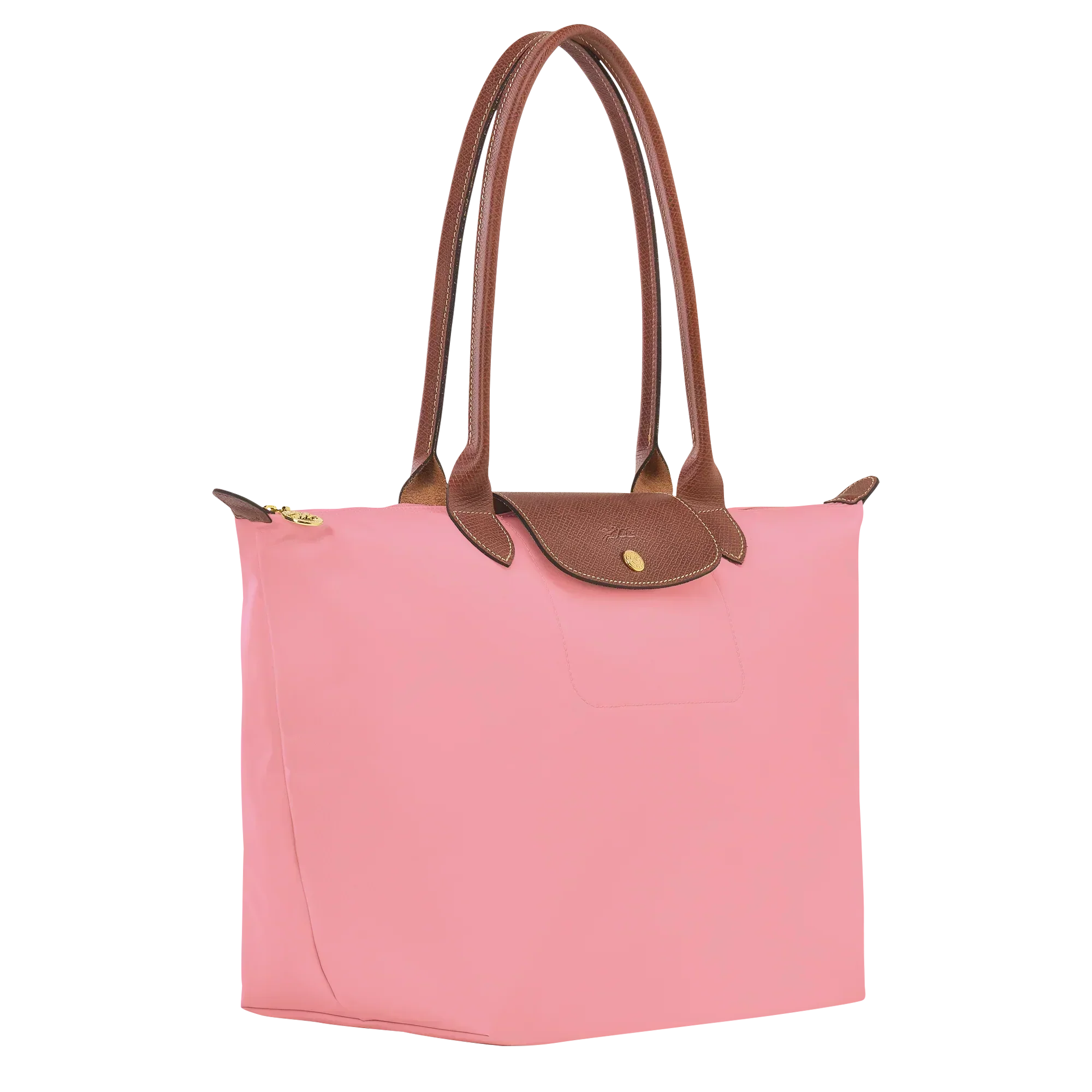 Longchamp - Grand sac cabas Le Pliage, guimauve