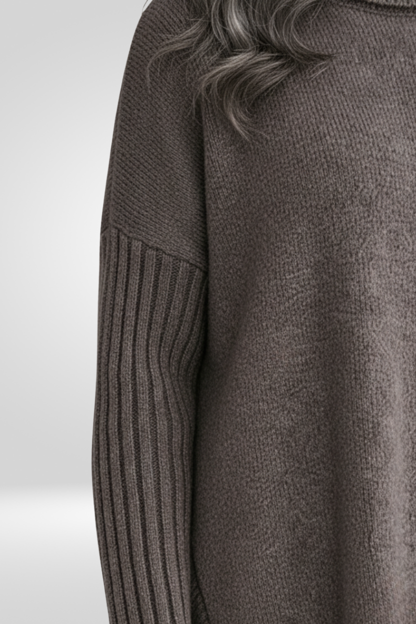 Isabelle - Pull Asymétrique Chic