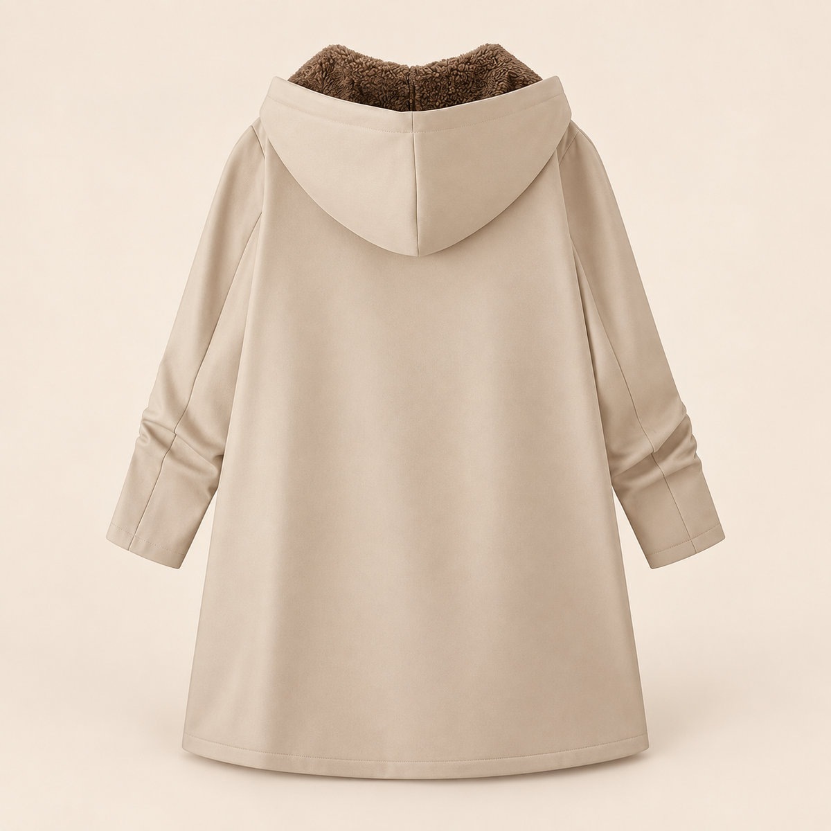 Evelyn™ | Manteau à capuche douillet en sherpa