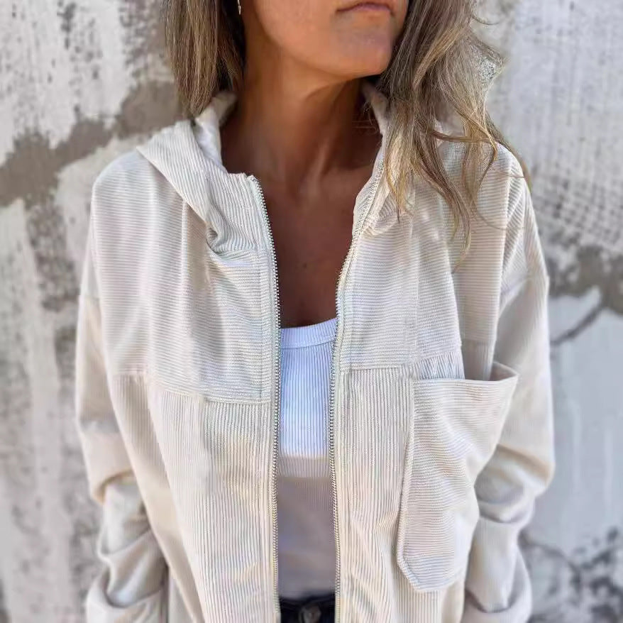 Clémence - Veste en Velours Confortable