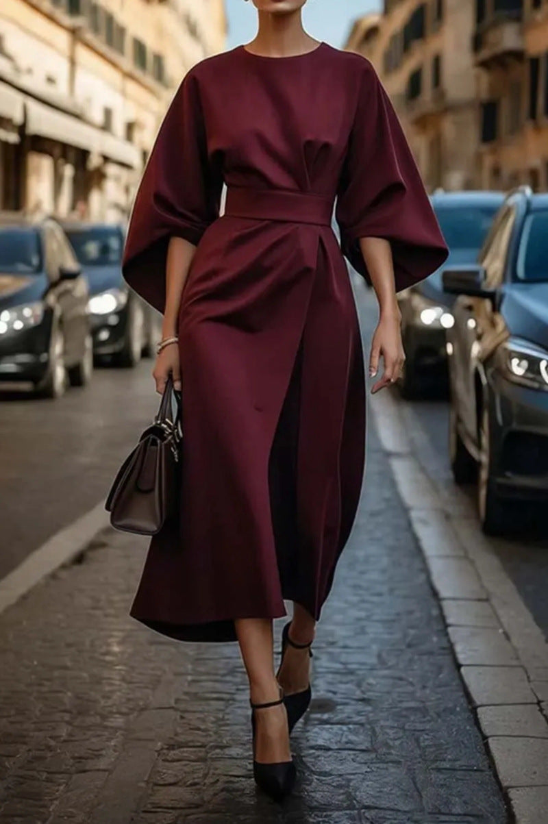 Juliette - Élégante Robe Ceinturée