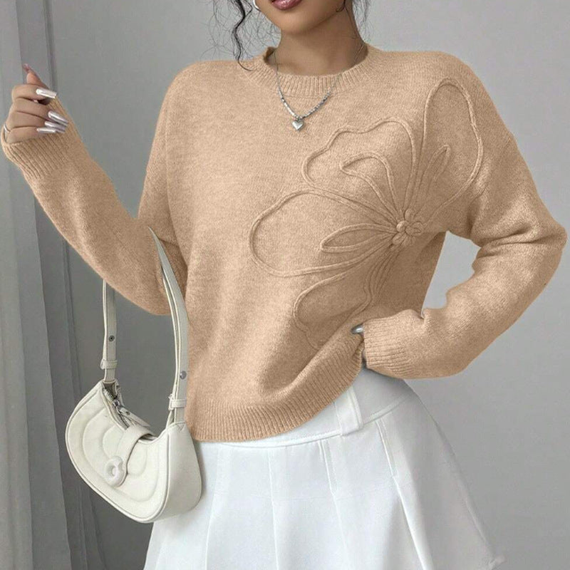 Selvianora - Pull élégant à motif papillon