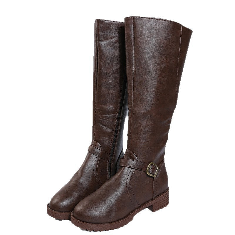 Bottes Wendy hautes de Danoir Paris, en cuir noir avec talons, visibles sur un fond neutre.