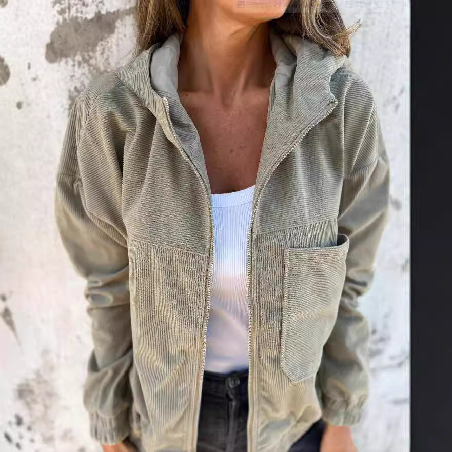 Clémence - Veste en Velours Confortable