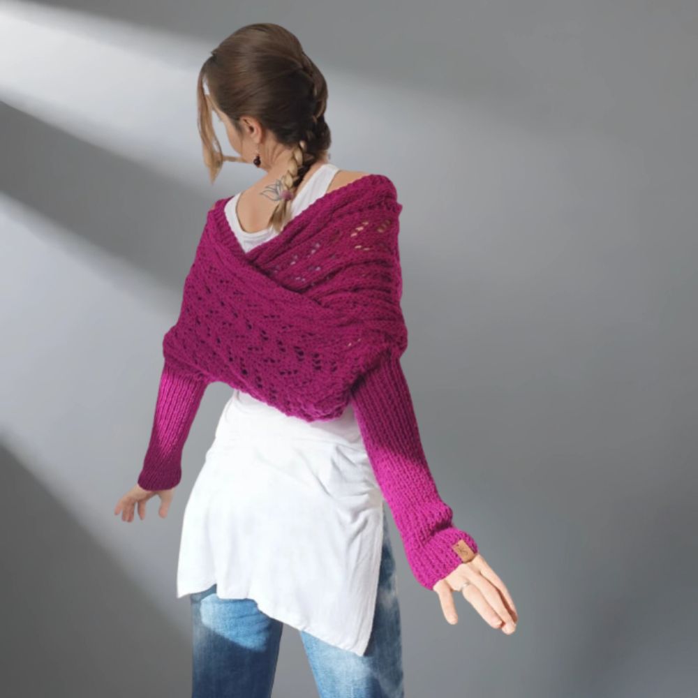 WarmWrap™ - Élégant châle tissé