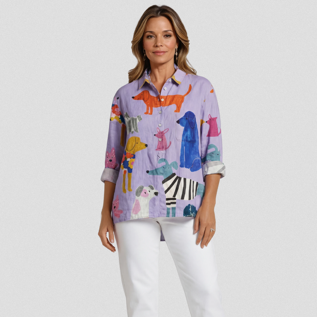 Coralie | T-shirt Art Chien