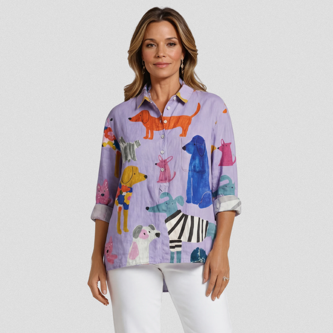 Coralie | T-shirt Art Chien