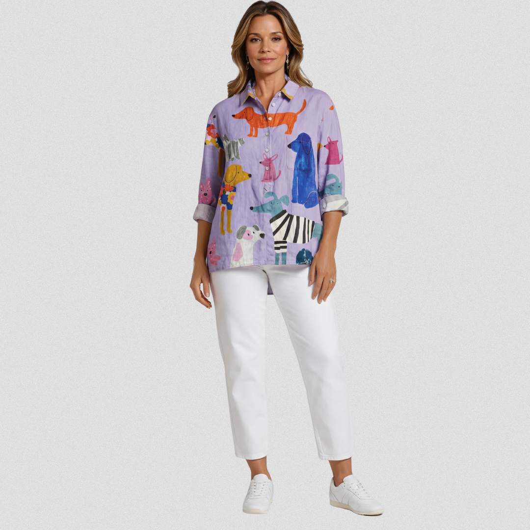 Coralie | T-shirt Art Chien