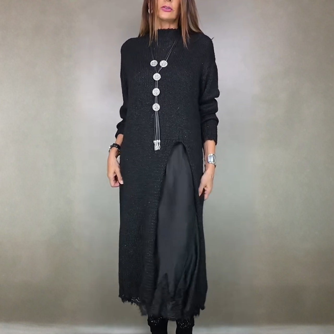 Anarise - Robe Longue Élégante