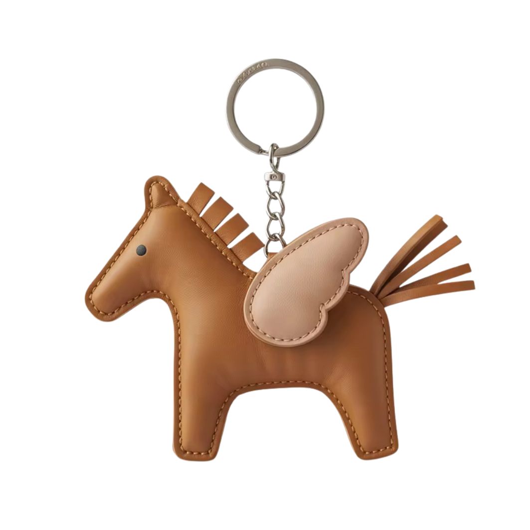Porte-bonheur cheval en cuir