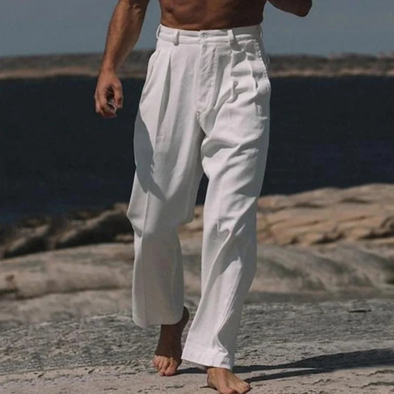 Corsaro - Pantalon de tailleur en lin