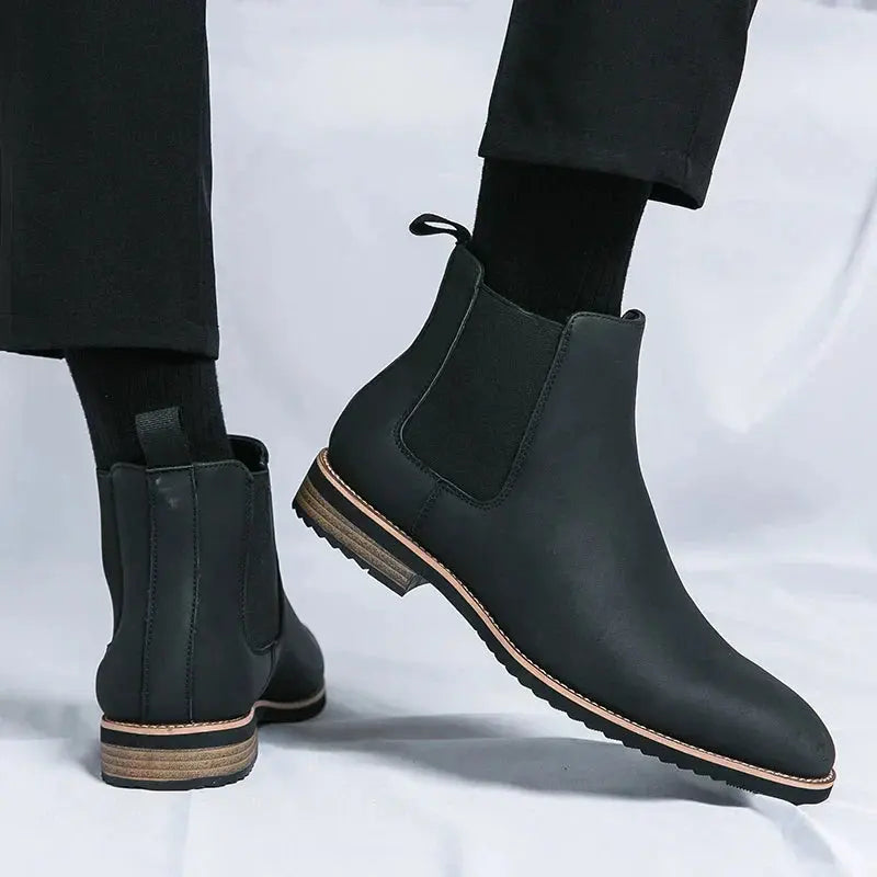Kayden™ | Bottes Chelsea en cuir Danoir Paris