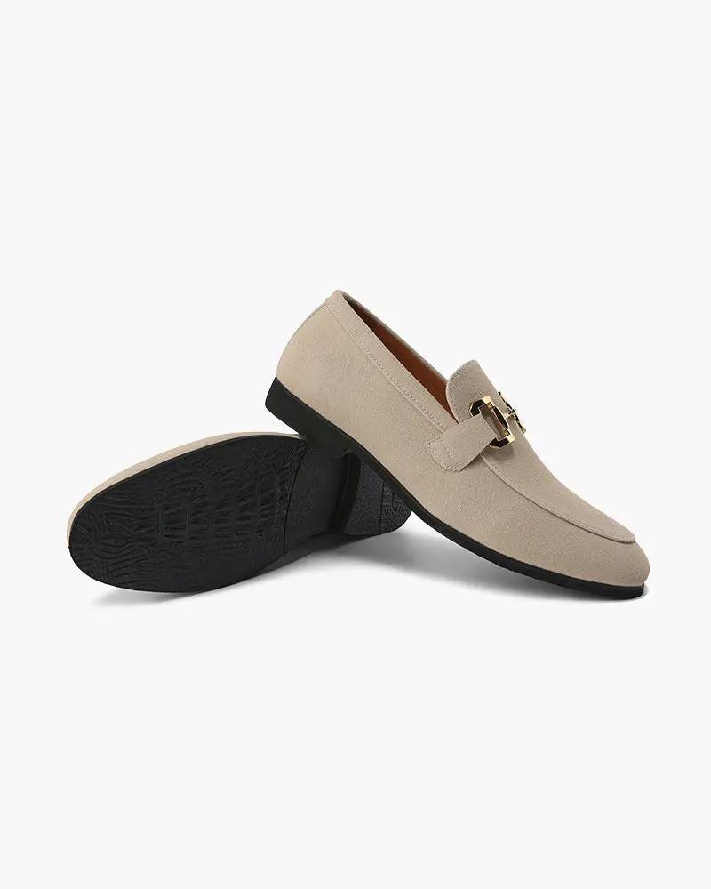 Luxury Suede Loafers Old Money