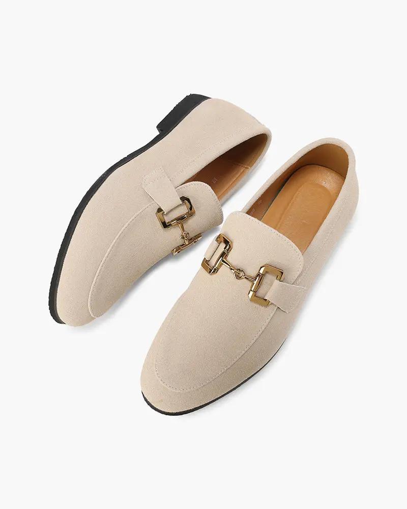 Luxury Suede Loafers Old Money