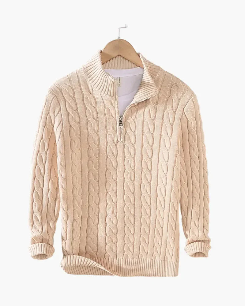 Verbier Half Zip Sweater Old Money