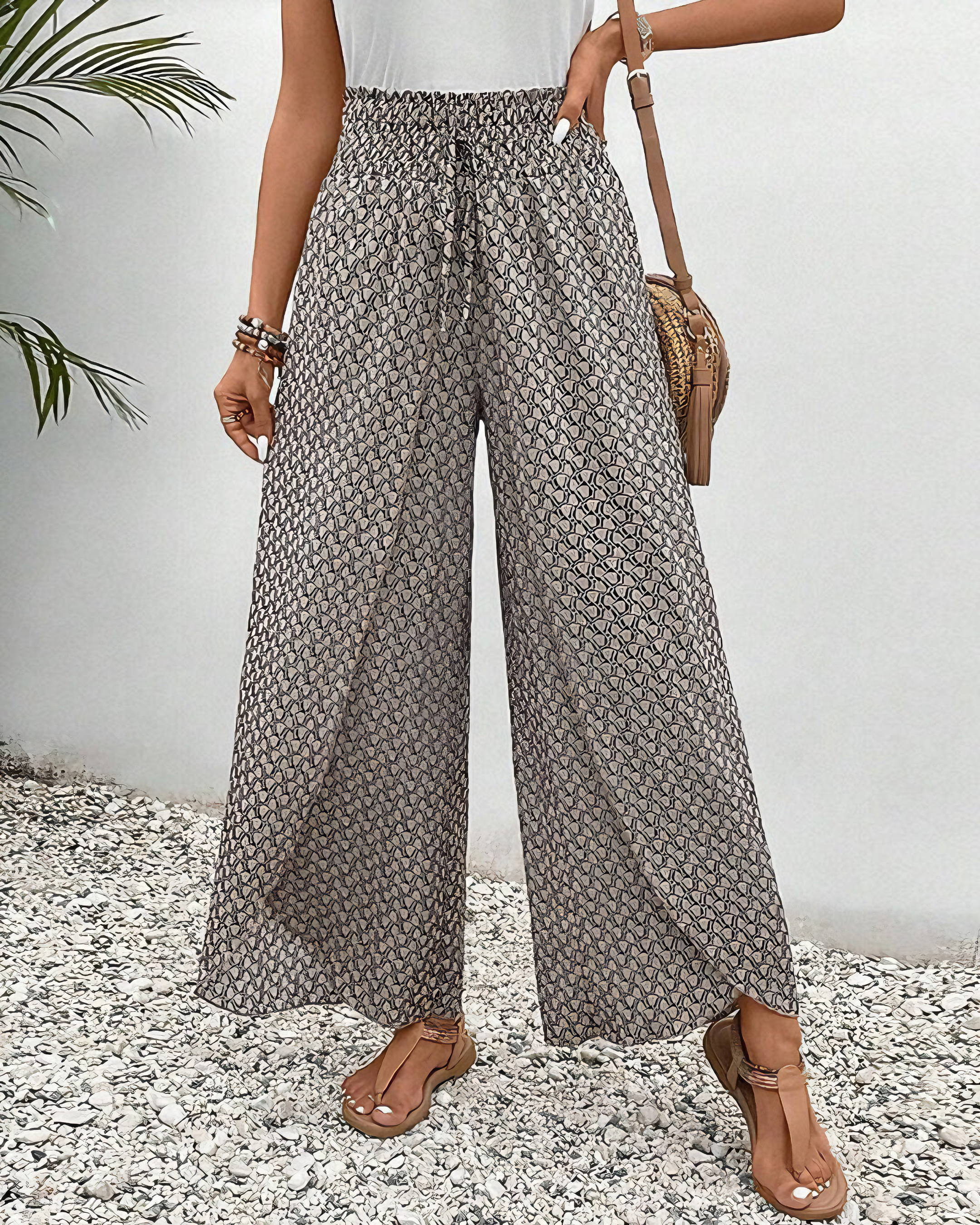 Sahara - Pantalon Large Relax