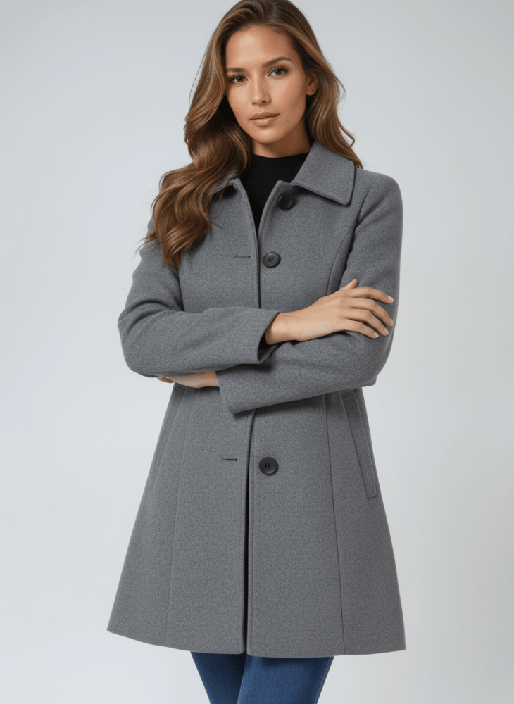 Helena - Élégant Manteau d'Hiver