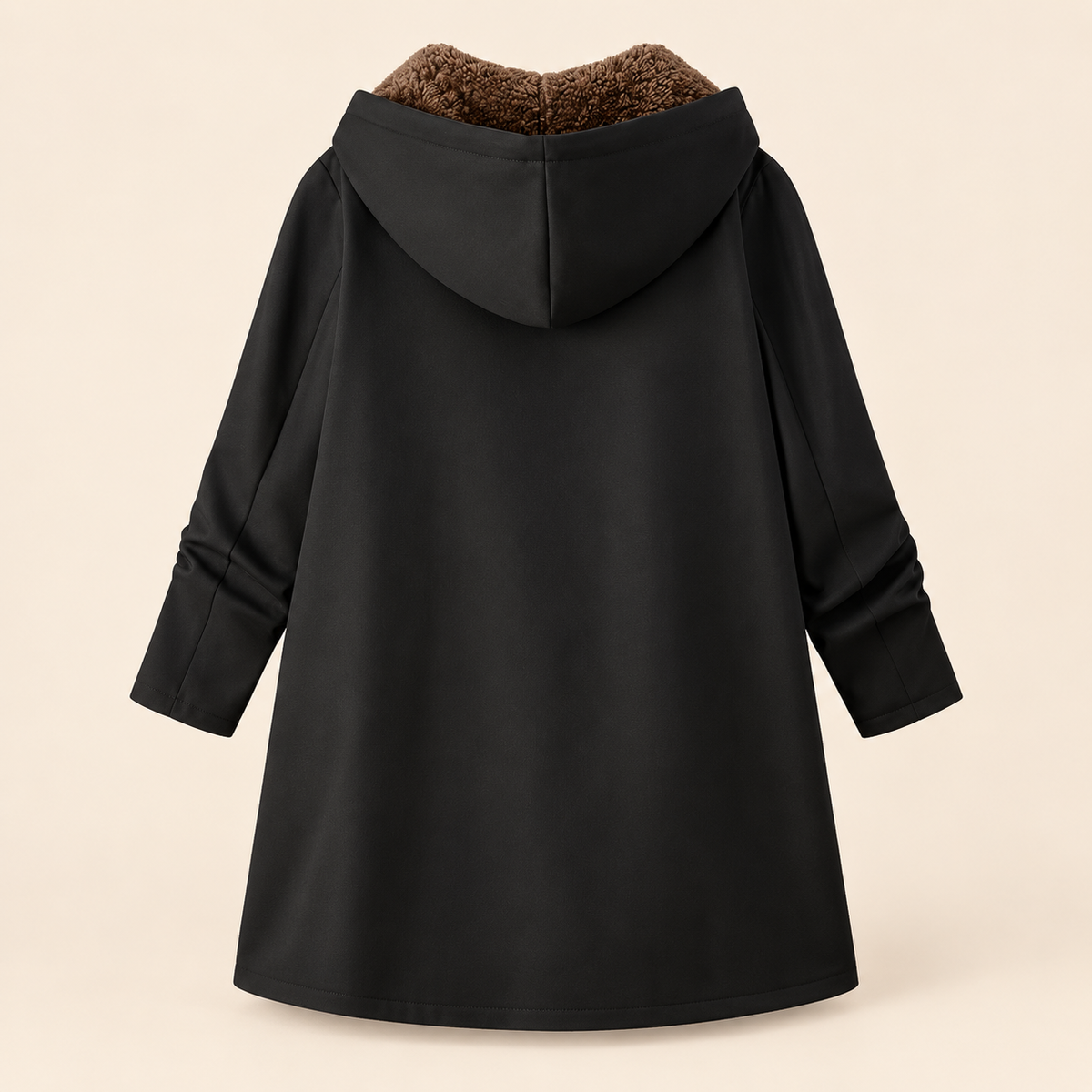 Evelyn™ | Manteau à capuche douillet en sherpa
