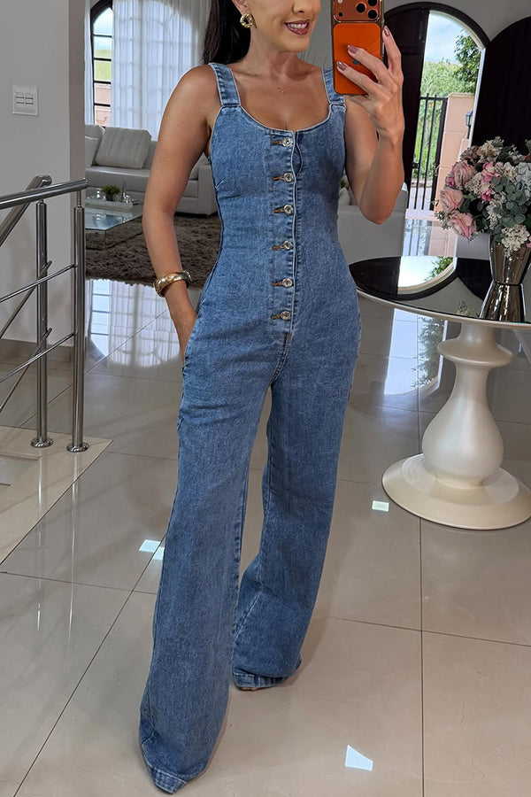 Heidi | Combinaison-pantalon en jean