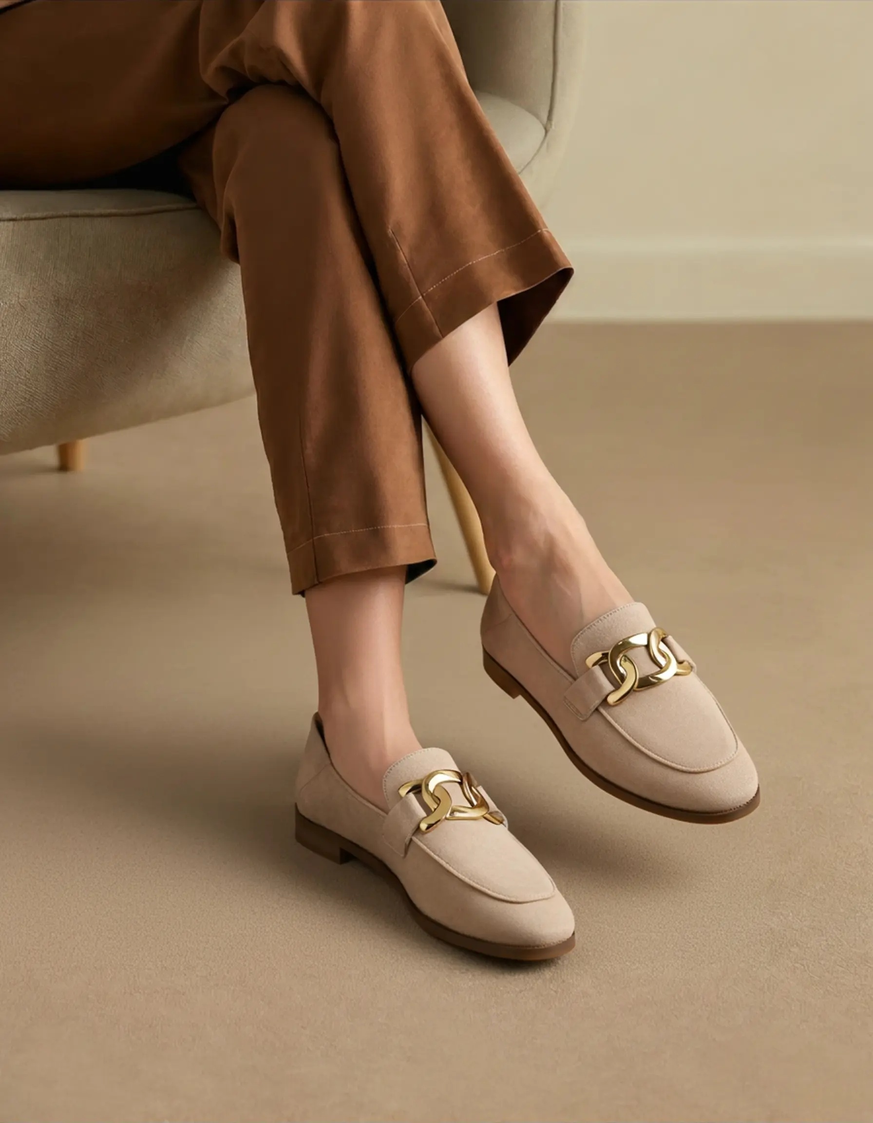 Duchess Loafers Suede Danoir Paris