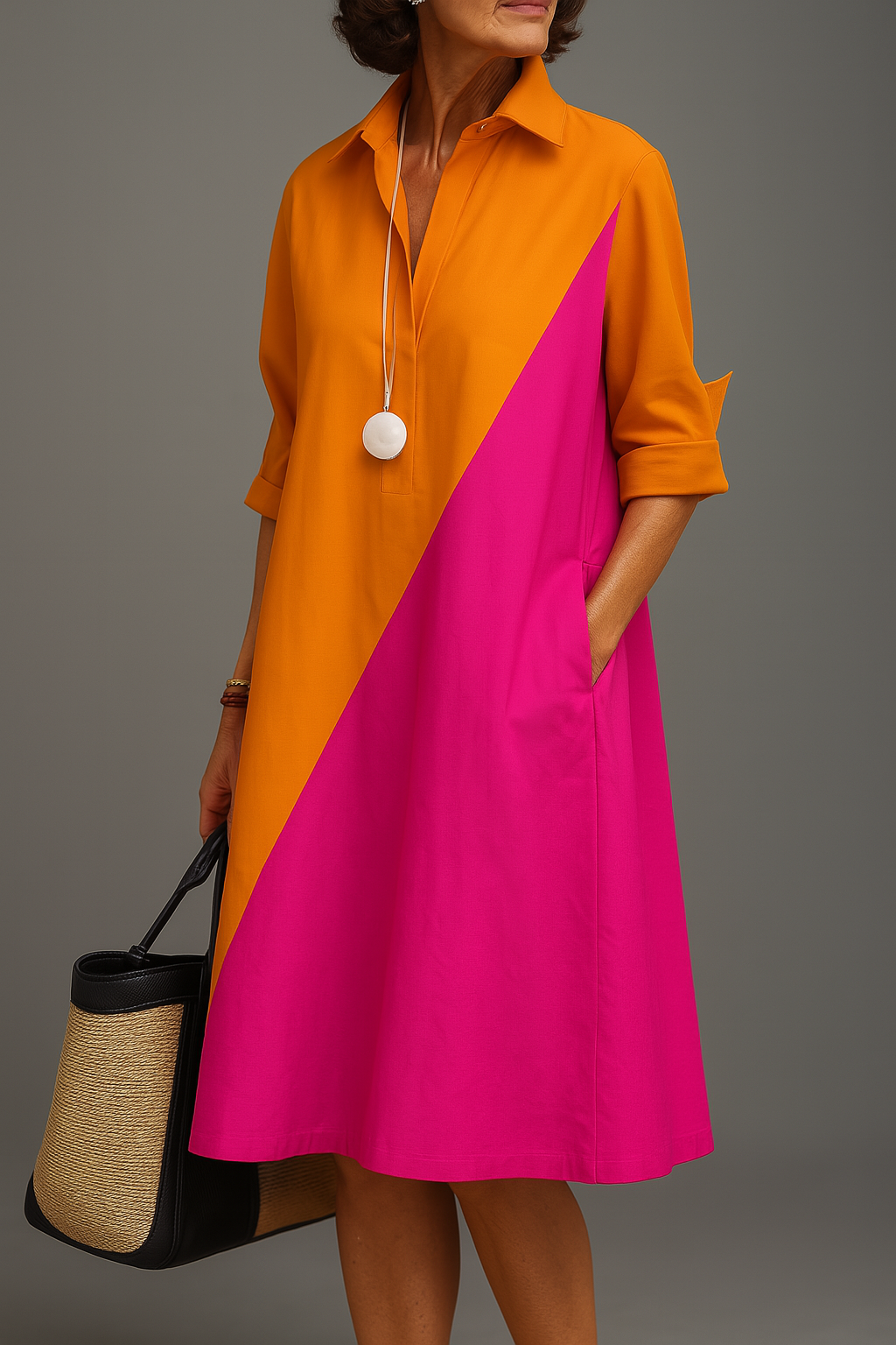 Kayla™ | Robe midi confortable pour femmes