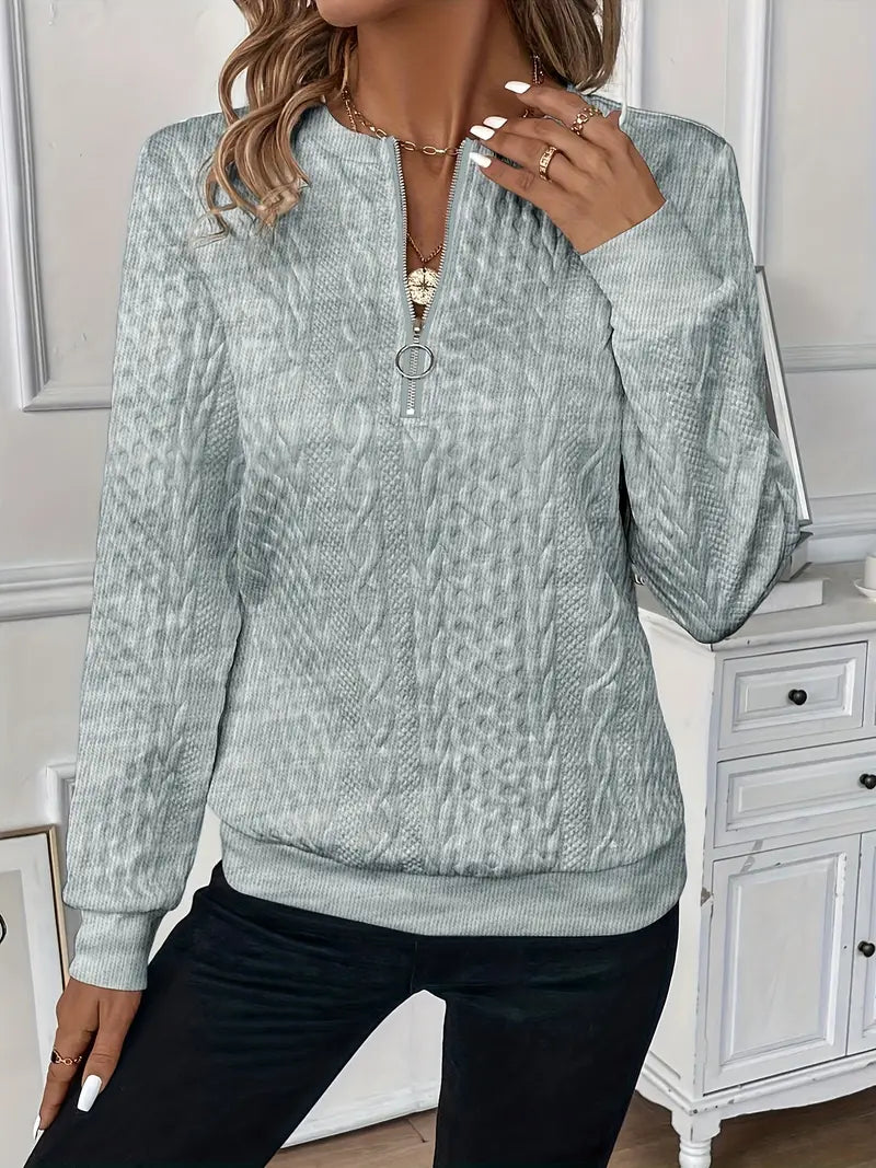 Lucia - Pull à glissière élégant