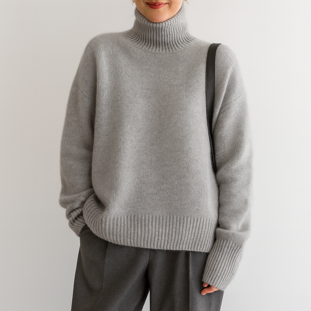 Candice - Doux Pull Oversize en Cachemire