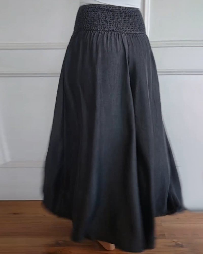 Pantalons confortables printaniers Danoir Paris Pharsey #826 en tissu gris, parfaits pour un style décontracté et élégant.