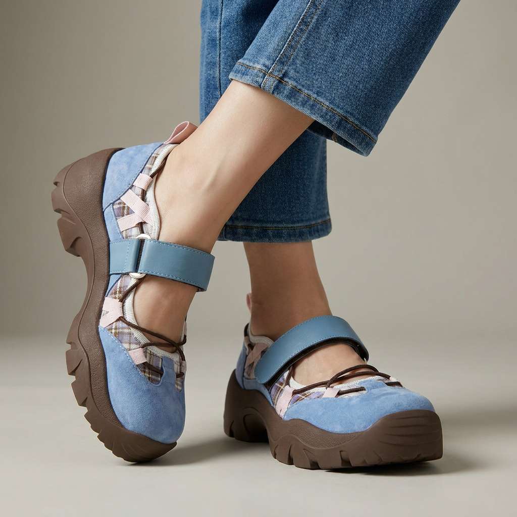 Mocassins Velina ComfortWalk beige de Danoir Paris, chaussures confortables pour femmes, vue de face.