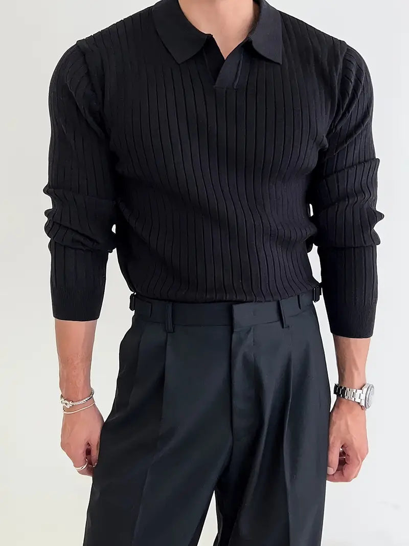 Pull Sogno texturé de Danoir Paris, vue rapprochée du tissu doux et texturé, avec col rond et manches longues.