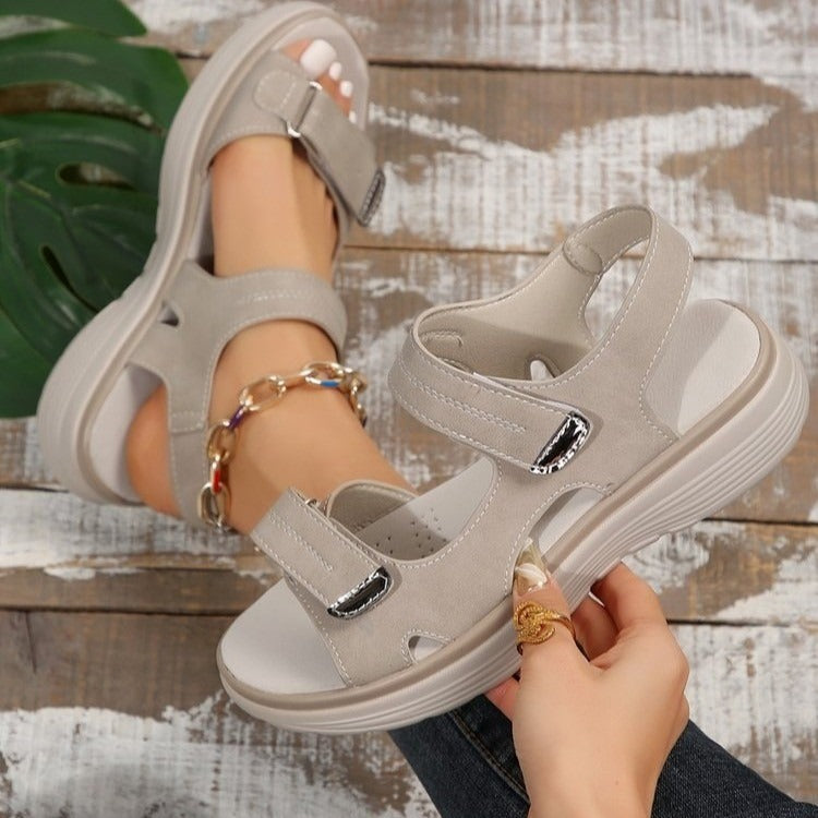 Sandales orthopédiques Marjorie de Danoir Paris en bleu, taille 36, avec semelle confort pour un soutien optimal.