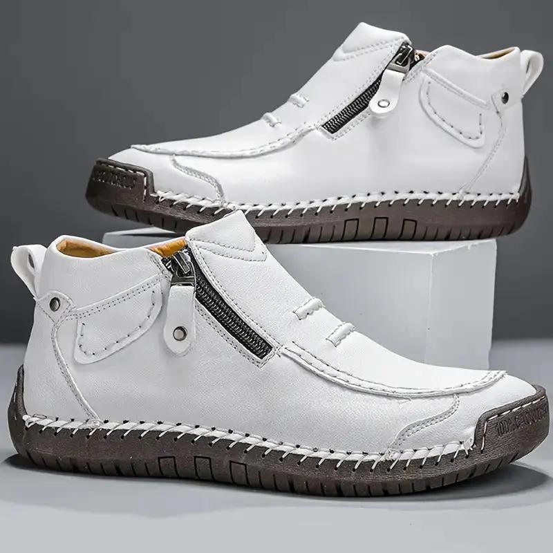 Chaussures Mauricio™ Marche Sereine en cuir de vachette, édition premium, brun, pointure 38, par Danoir Paris