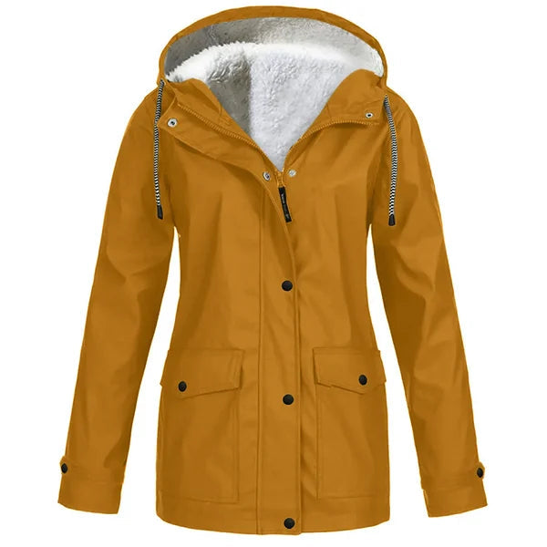 Veste élégante et polyvalente Julliete de Danoir Paris, veste jaune chic pour femmes, en tissu léger et moderne.