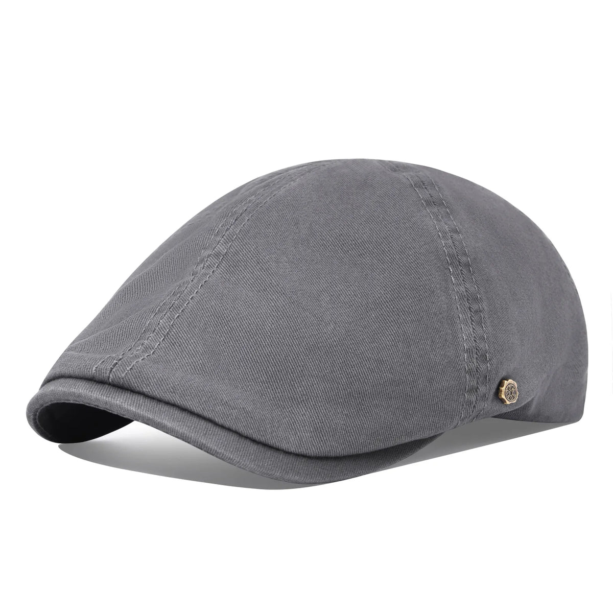 Casquette de golf en coton Bloom™ de Danoir Paris, couleur gris foncé, vue de face, style décontracté et confortable.