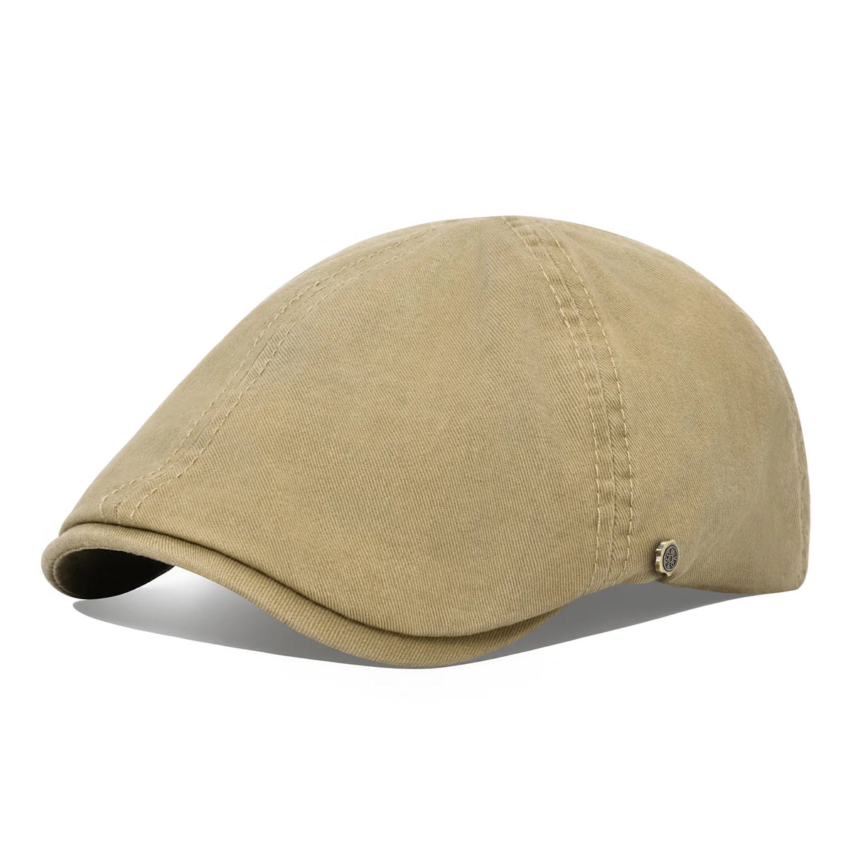 Casquette de golf en coton Bloom™ de Danoir Paris, couleur gris foncé, vue de face, style décontracté et élégant.