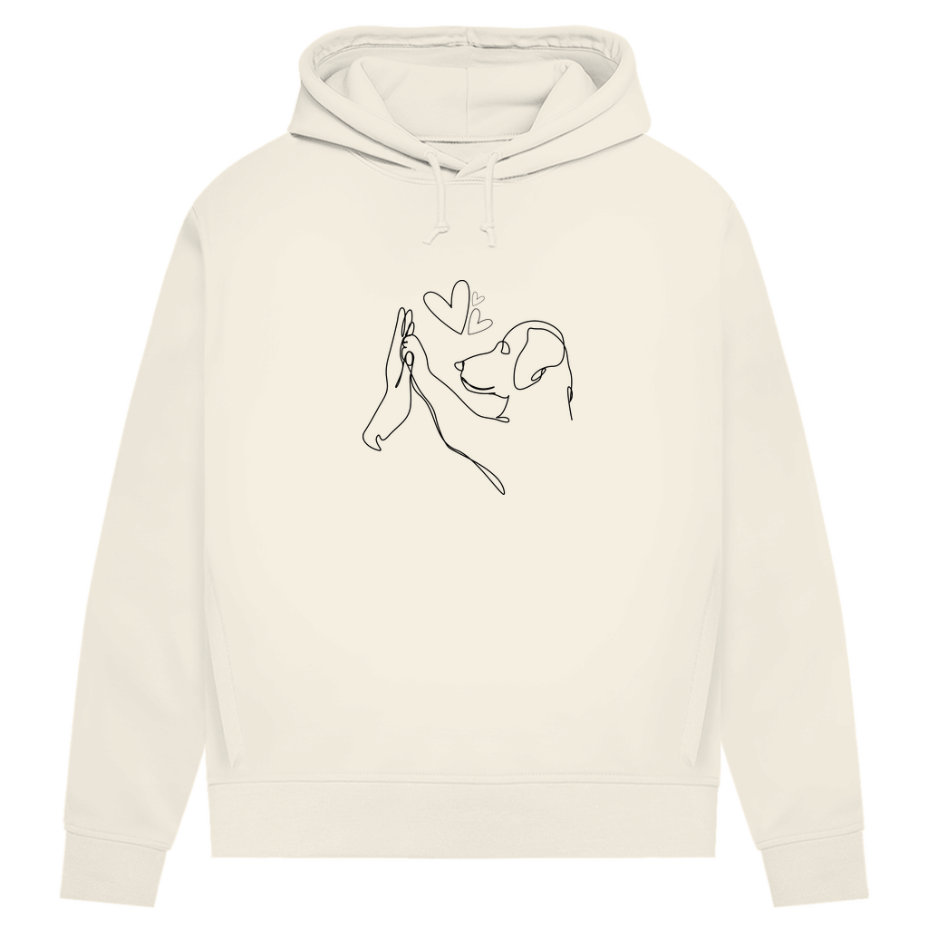 Sweat doux pour amis à quatre pattes Véritable Amour de la marque Danoir Paris, confortable et en coton pour chiens.
