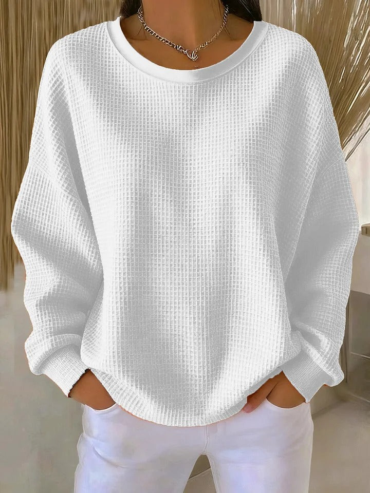 Pull Luna Danoir Paris, élégant et confortable, en rose, idéal pour un look chic et décontracté.