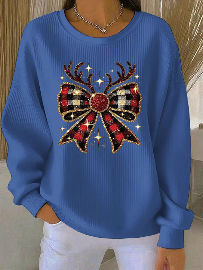 Pull festif Elin de Danoir Paris avec motif torsadé, élégant et chaud, idéal pour la saison hivernale.