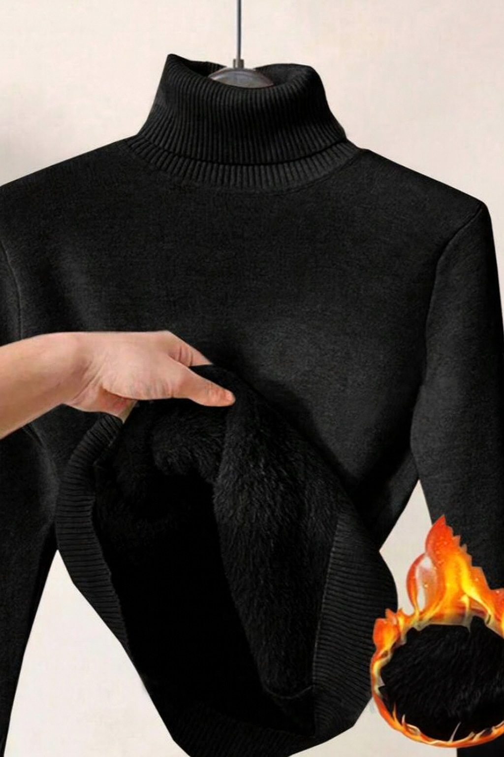 Pull doublé Sophie de Danoir Paris, élégant, en tissu doux, coloris neutre, porté sur mannequin, détails du col et des manches visibles.