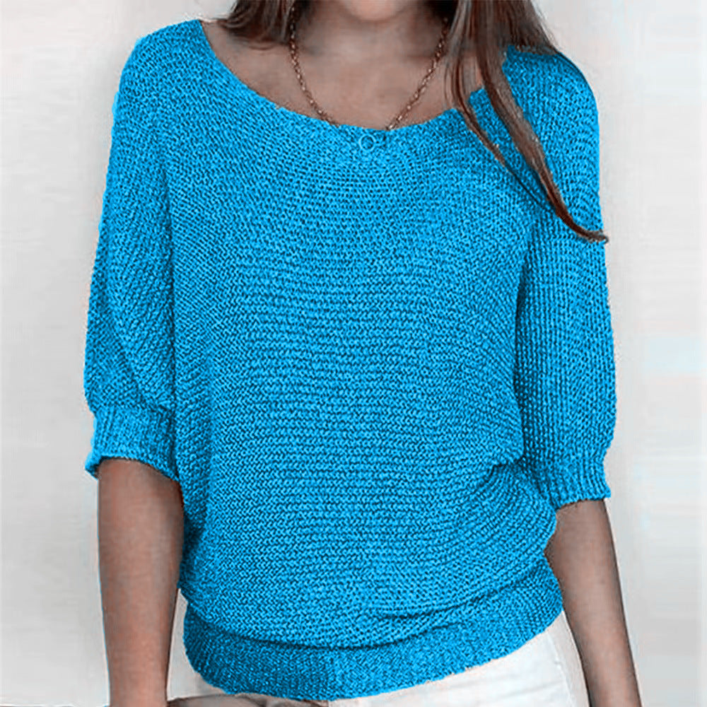 Pull élégant Linda Danoir Paris, confort et style, avec détails sophistiqués en tissu doux, vue en gros plan.