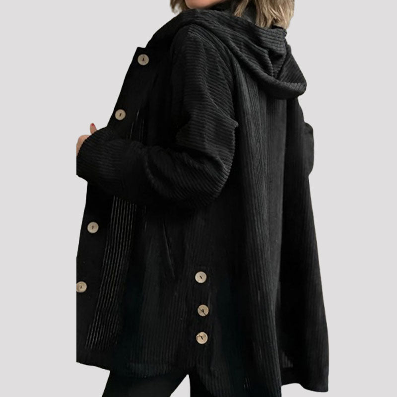 Veste en velours Isabelle de Danoir Paris, confortablement ajustée, couleur bordeaux, pour femme.