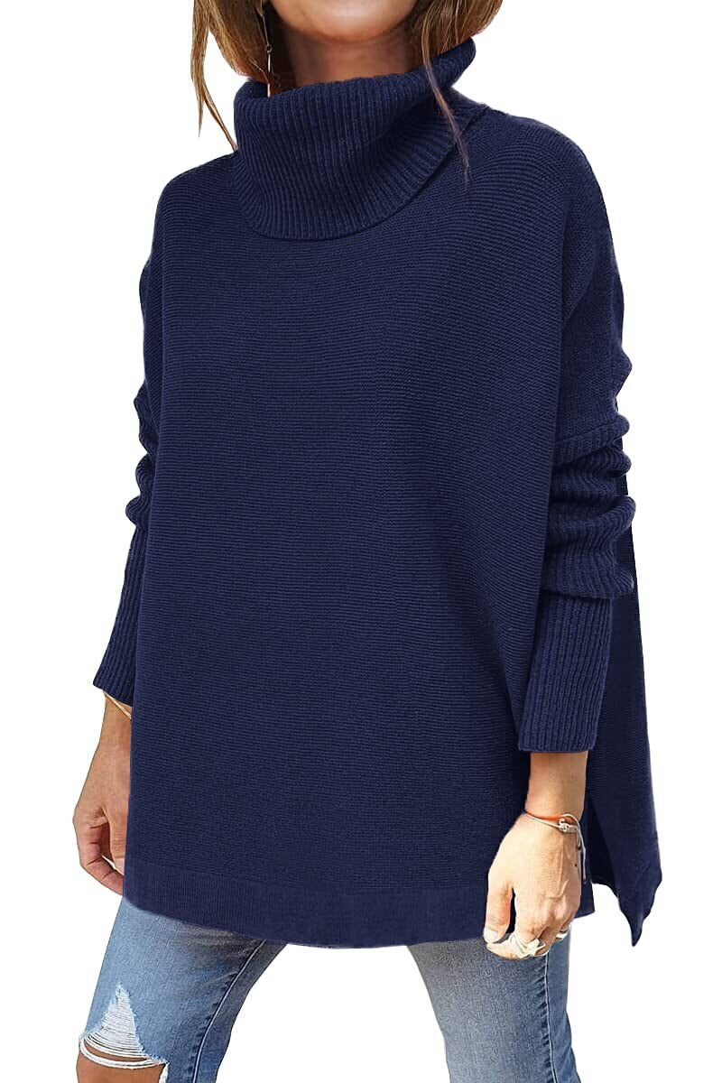 Pull chic et douillet Neryssa de Danoir Paris, en tissu doux et élégant, porté en mode décontractée.