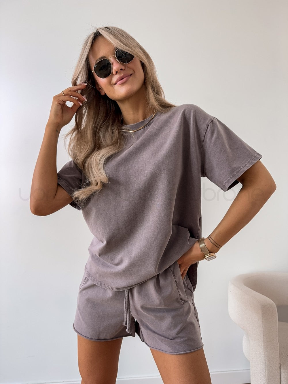 Ensemble coordonné Confort Eden de Danoir Paris, vêtement doux et élégant pour un look confortable et chic.