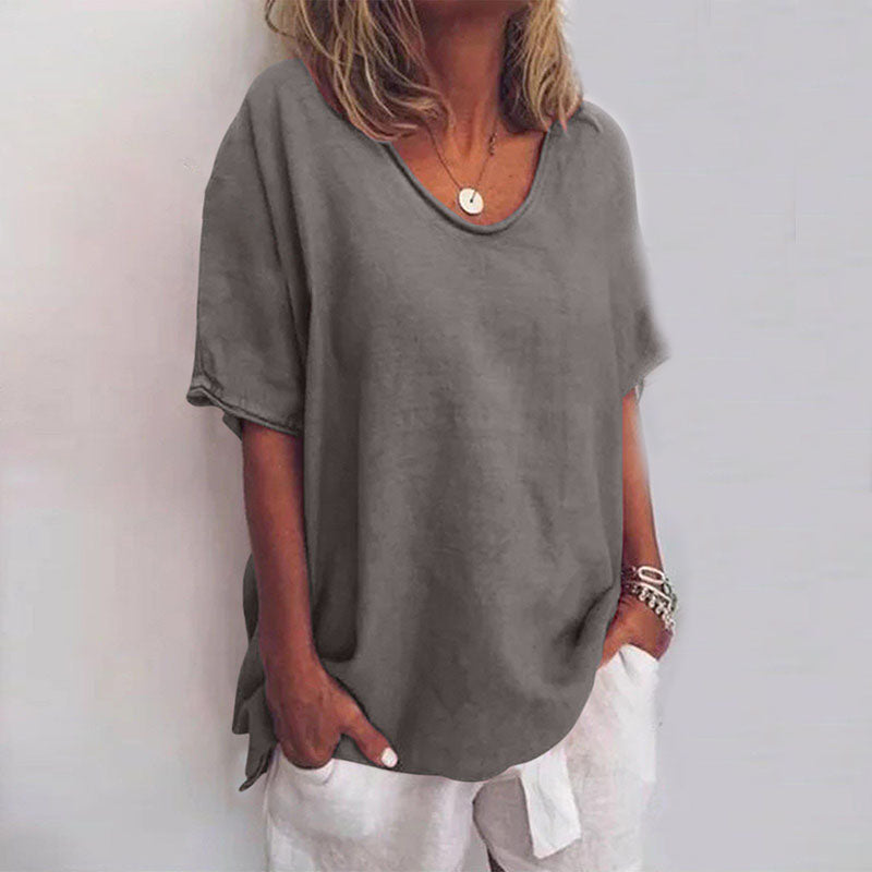 Veste gris foncé Danoir Paris Thea chic décontractée élégante, détail en tissu léger et coupe moderne.