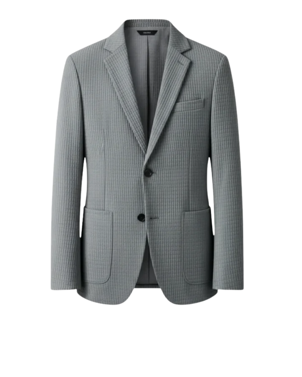 Veste blazer Danoir Paris pour hommes, style polyvalent, en tissu élégant avec boutons et poches, vue de face.