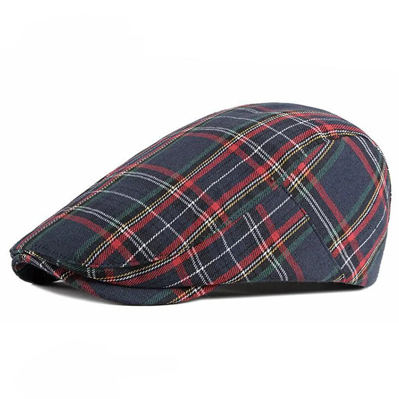Chapeau classique coloré pour chien Bloom™ de Danoir Paris, en tissu vert avec motifs colorés, pour animaux de compagnie.