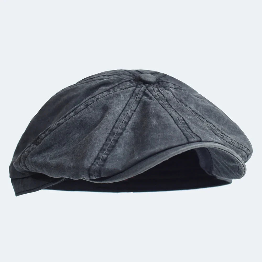 Chapeau vintage en coton léger Bloom™ de Danoir Paris, couleur vert clair, avec design classique et élégant.